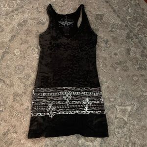 Affliction tunic tank